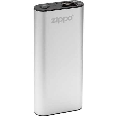 Zippo Zippo Heatbank 3 Rechargeable Hand Warmer, Silver, Chrome ZIP-40581